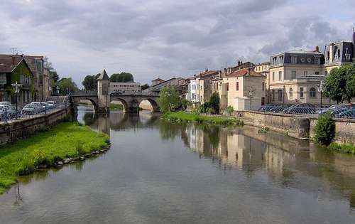 la rivière Ornain à Bar-le-Duc